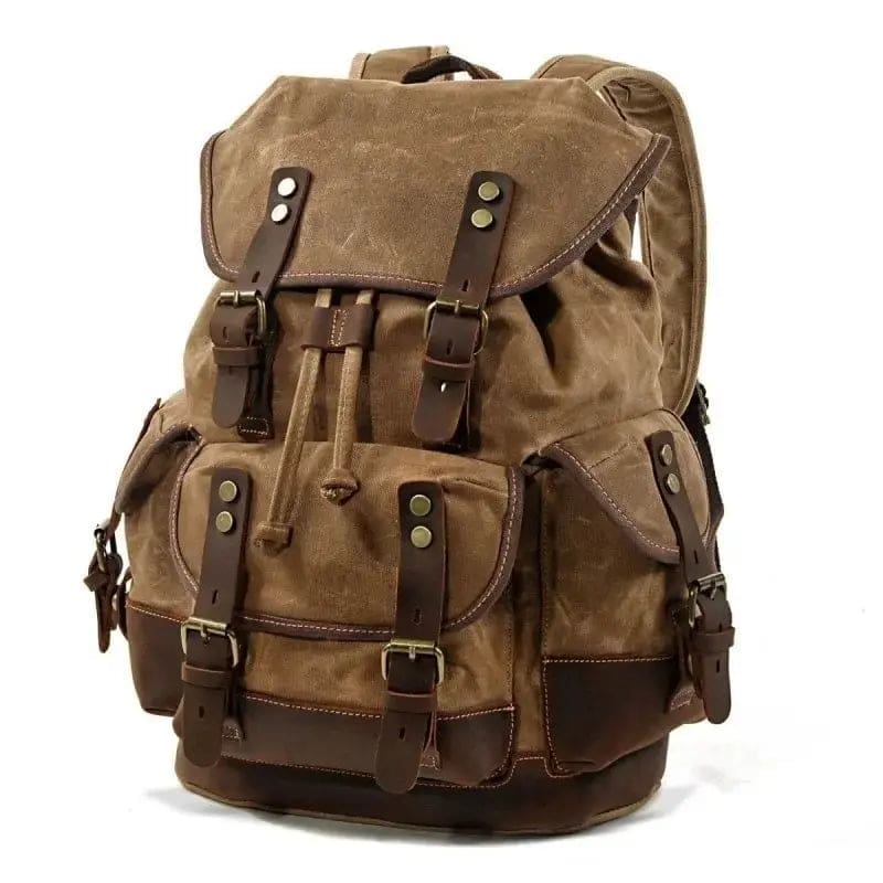 Sac à Dos Vintage moto – Retro marron