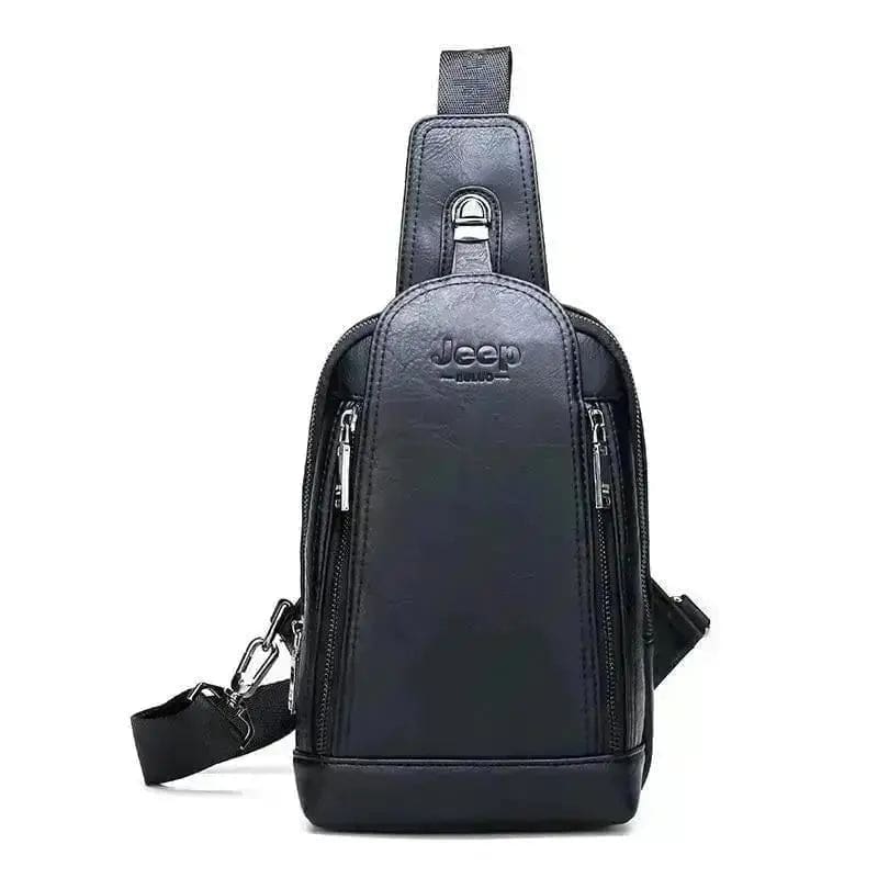 Sacoche en cuir bandouliere homme – JEEP